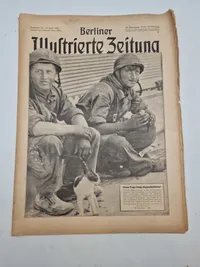 Originale eks af  “Berliner Illustrierte Zeitung" - ww2
