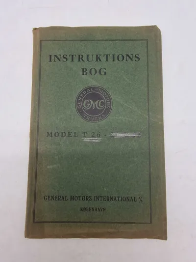 GMC instruktionsbog