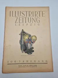 Originale eks af det tyske blad ILLUSTRIRTE ZEITUNG LEIPZIG - ww2