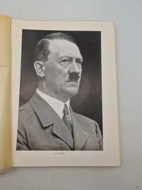 Originalt nazistisk propaganda på dansk med Dansk front hilsen fra Forfatteren