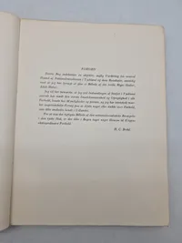 Originalt nazistisk propaganda på dansk med Dansk front hilsen fra Forfatteren