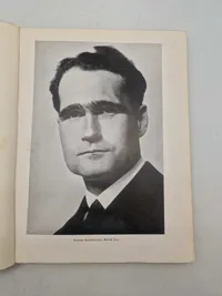 Originalt nazistisk propaganda på dansk med Dansk front hilsen fra Forfatteren