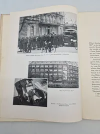 Originalt nazistisk propaganda på dansk med Dansk front hilsen fra Forfatteren