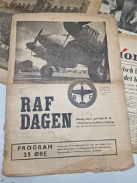 Samling originale danske ww2 aviser
