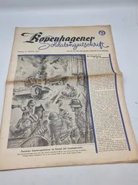 Originalt eks af
Kopenhagener Soldatenzeitschrift fra ww2