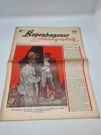 Originalt eks af
Kopenhagener Soldatenzeitschrift fra ww2