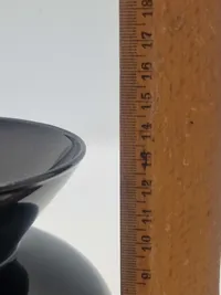 Holmegaard
Sort Rokoko vase