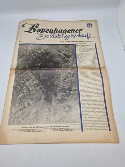 Originalt eks af
Kopenhagener Soldatenzeitschrift fra ww2