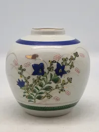 Kinesisk porcelæns-ingefærkrukke