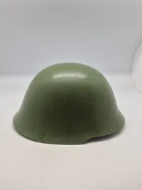 Sjælden original Yugoslavia - Serbia - steel helmet M-59 med decal