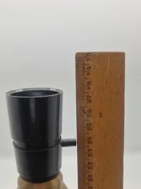 Lampe lavet af halen fra mortergranat
