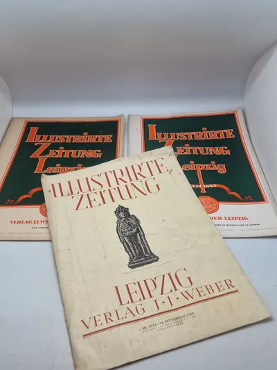 Samling originale tyske ww2 tidsskrifter