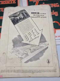 Samling originale tyske ww2 tidsskrifter