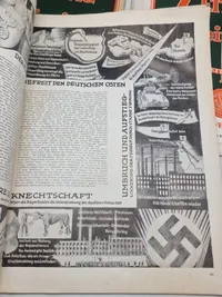 Samling originale tyske ww2 tidsskrifter