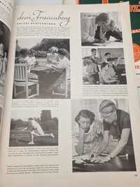 Samling originale tyske ww2 tidsskrifter