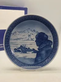 Royal Copenhagen Knud Rasmussen plakette