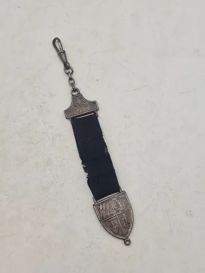 Originalt tysk ww1 urkæde vedhæng