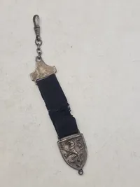 Originalt tysk ww1 urkæde vedhæng