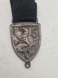 Originalt tysk ww1 urkæde vedhæng