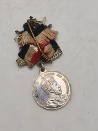 Original tysk Militair Verein Kappeln" fra 1888 medalje