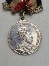 Original tysk Militair Verein Kappeln" fra 1888 medalje