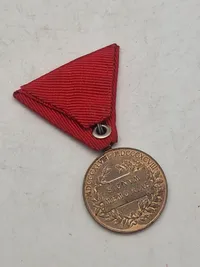 Original jubilæumsmedalje fra 1898, også kendt som "Signum Memoriae".