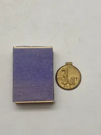 Original pin fra valget af Adolf Hitler i 1933
