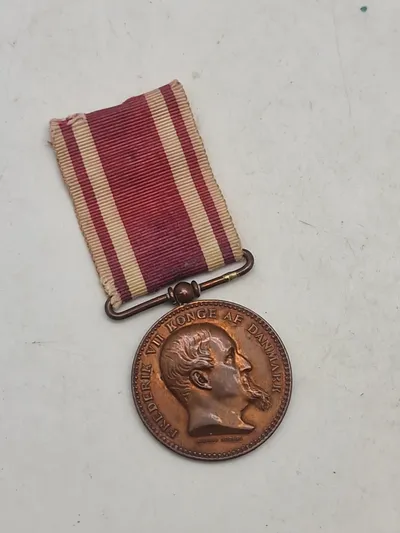 Original dansk krigsdeltager medalje, 1.slesvigske krig