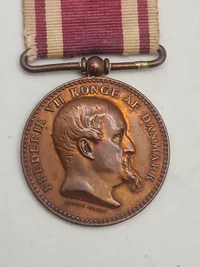 Original dansk krigsdeltager medalje, 1.slesvigske krig