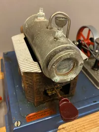 Original dampmaskine m. tilbehør