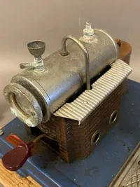 Original dampmaskine m. tilbehør