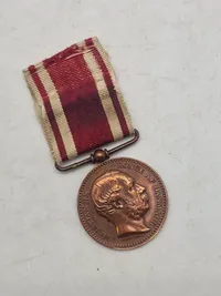 Original dansk krigsdeltager medalje - 1864