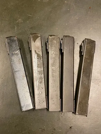 Samling Danske MP49 magasiner (5)