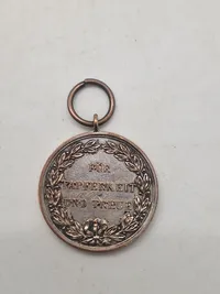 Original erindringsmedalje for Marchen mod Rom i 1922 og tysk Verdienste medalje