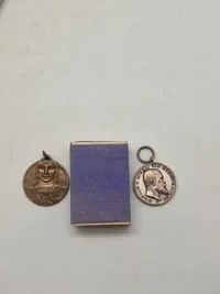 Original erindringsmedalje for Marchen mod Rom i 1922 og tysk Verdienste medalje