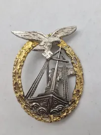 Seekampf abzeichen der Luftwaffe - efterkrigs