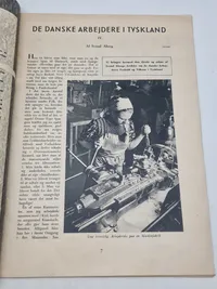 Originalt eks af den tyske ugerevy med artikler om Frikorps Danmark
