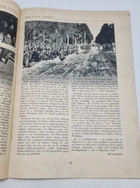 Originalt eks af den tyske ugerevy med artikler om Frikorps Danmark