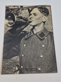 Originalt eks af den tyske ugerevy med artikler om Frikorps Danmark