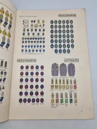 Originalt ww2 hæfte - Uniformen und abzeichen