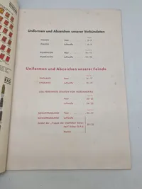 Originalt ww2 hæfte - Uniformen und abzeichen