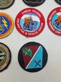 Lot originale danske patches