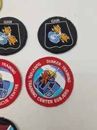 Lot originale danske patches
