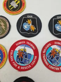 Lot originale danske patches