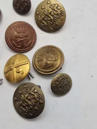 Lot diverse danske knapper