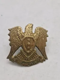 Lot diverse badges og split til granat
