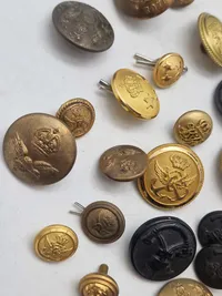 Lot diverse knapper