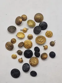 Lot diverse knapper