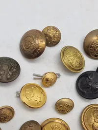 Lot diverse knapper