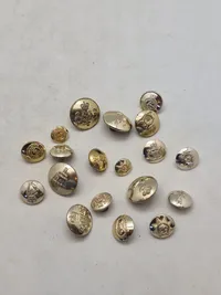 Lot diverse knapper